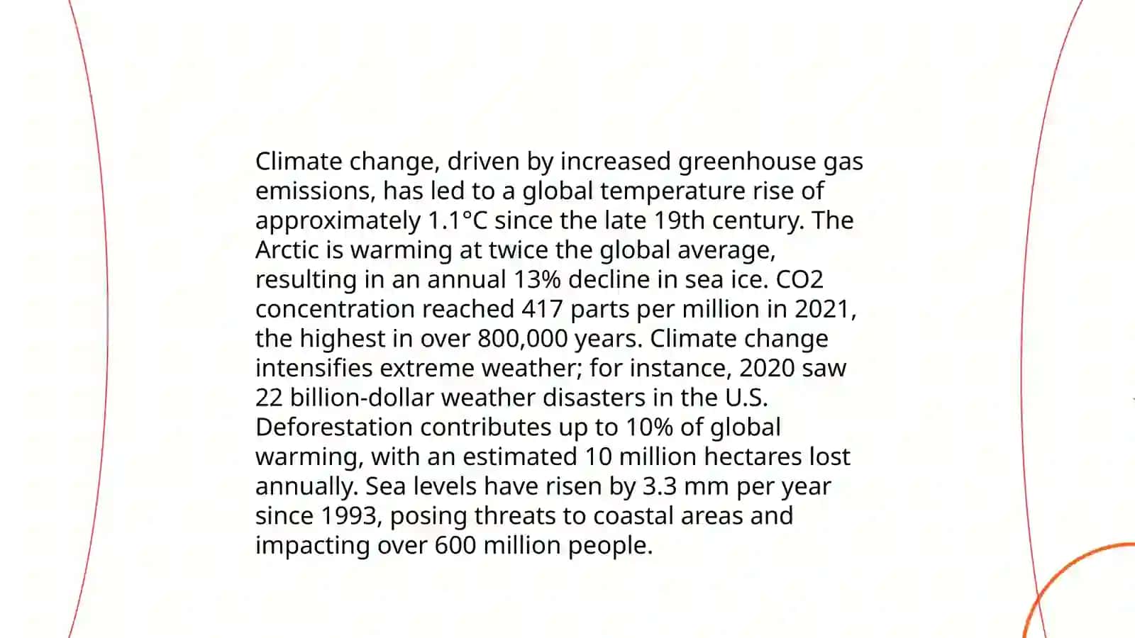 Climate Change and Environmental Impact 3