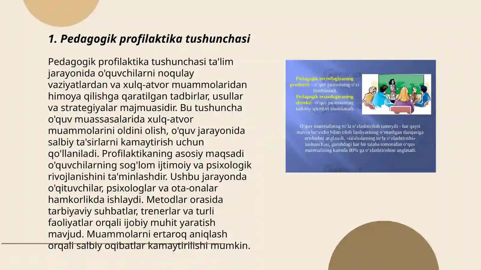 Pedagogik profilaktika va uning tamoyillari 3