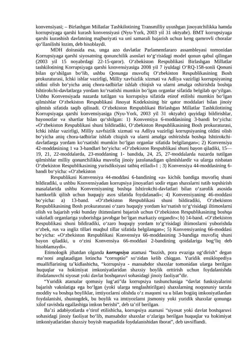 Korrupsiya qarshi kurashishning jahon tajribasi 3