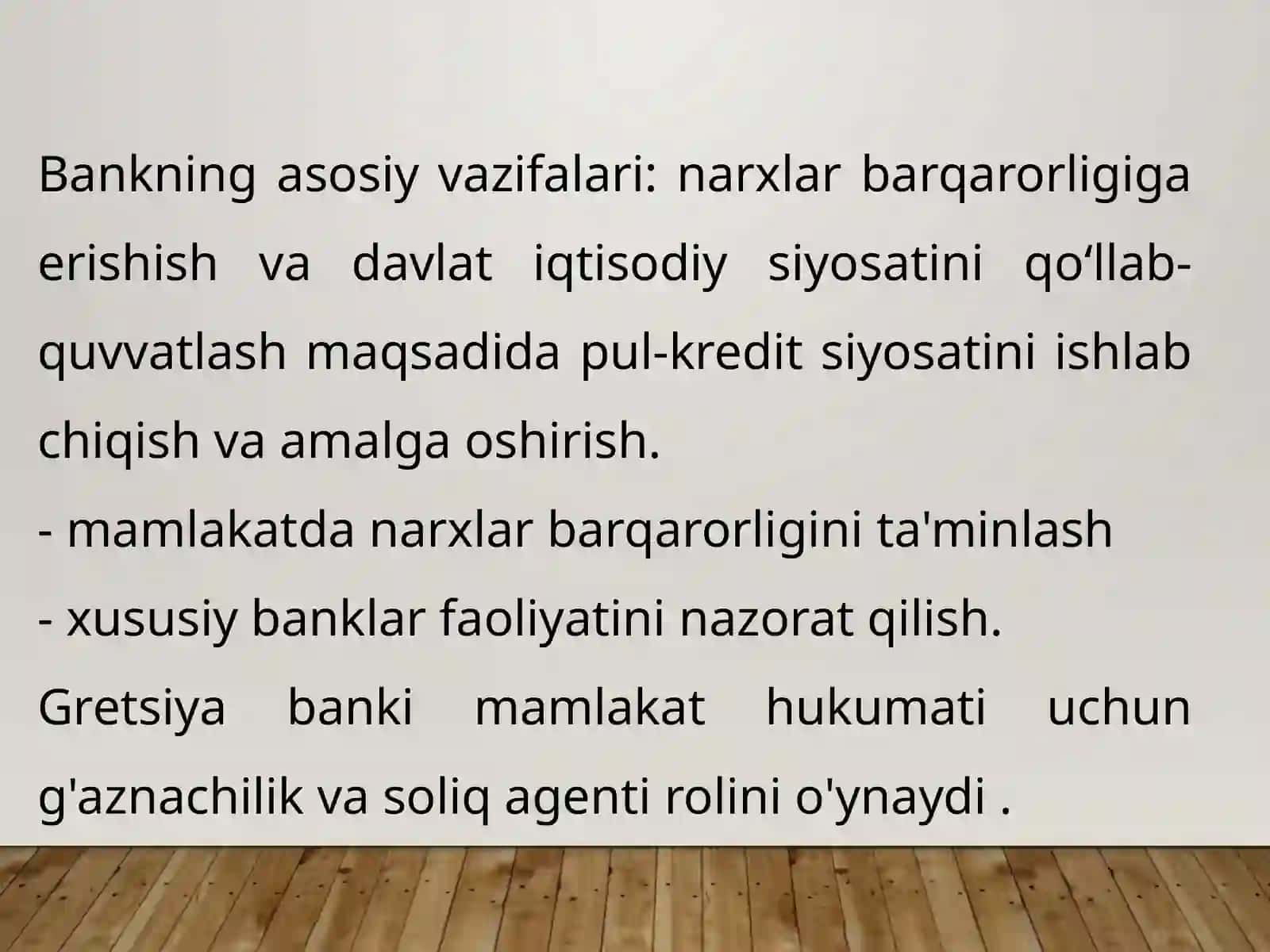 Gretsiya Markaziy banki 3