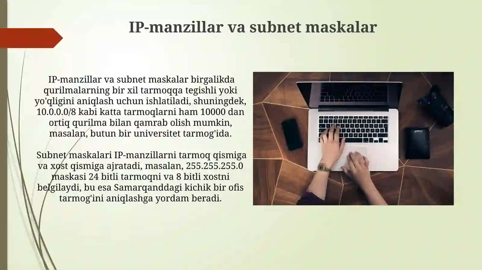 Kompyuter Tarmoqlarining Asosiy Elementlari 3