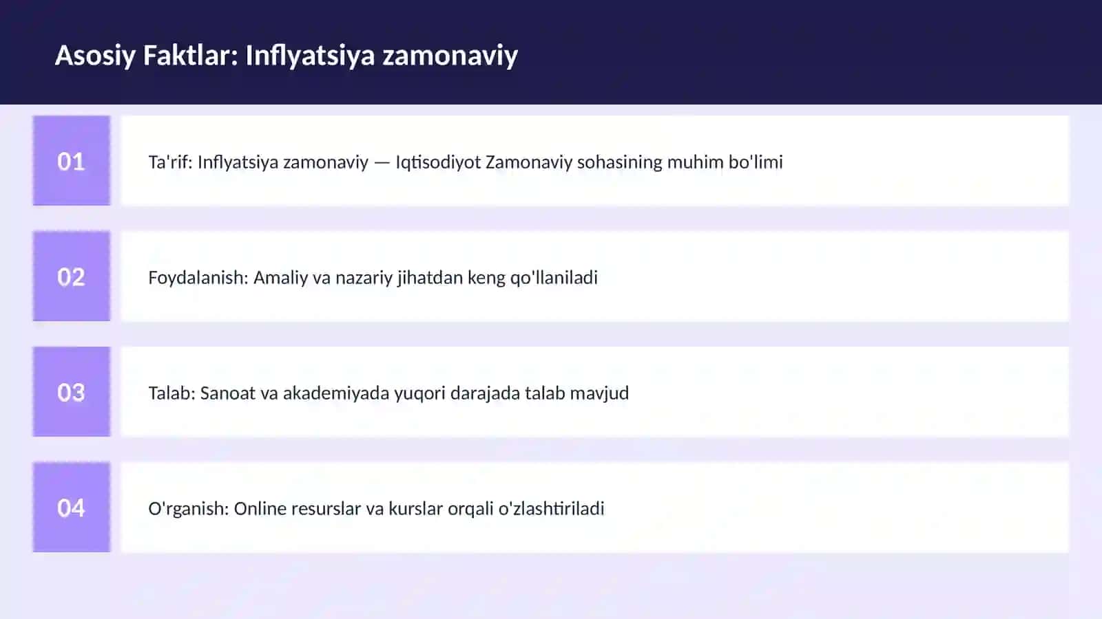 Inflyatsiya zamonaviy 3