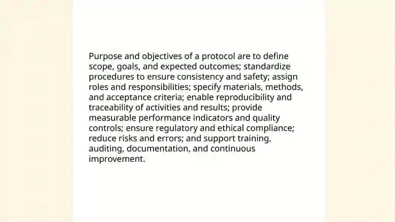 Writing protocols 3