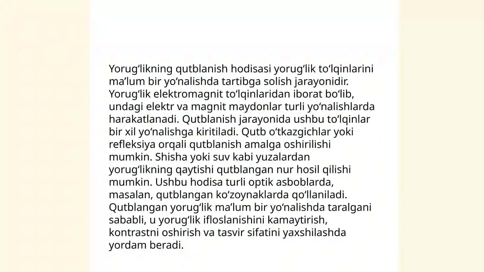 Yorug‘likning qutblanish hodisasi 3