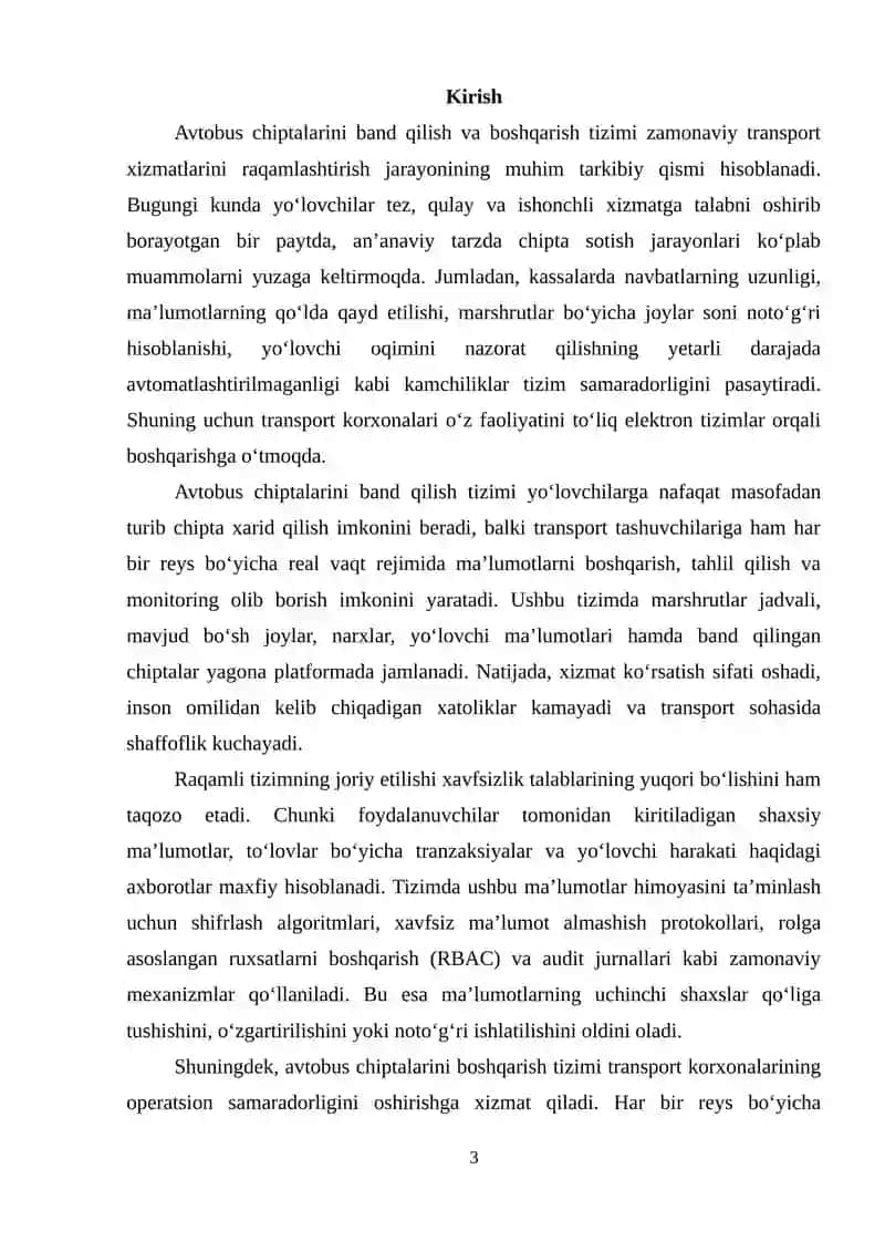 AVTOBUS CHIPTALARINI BAND QILISH 3
