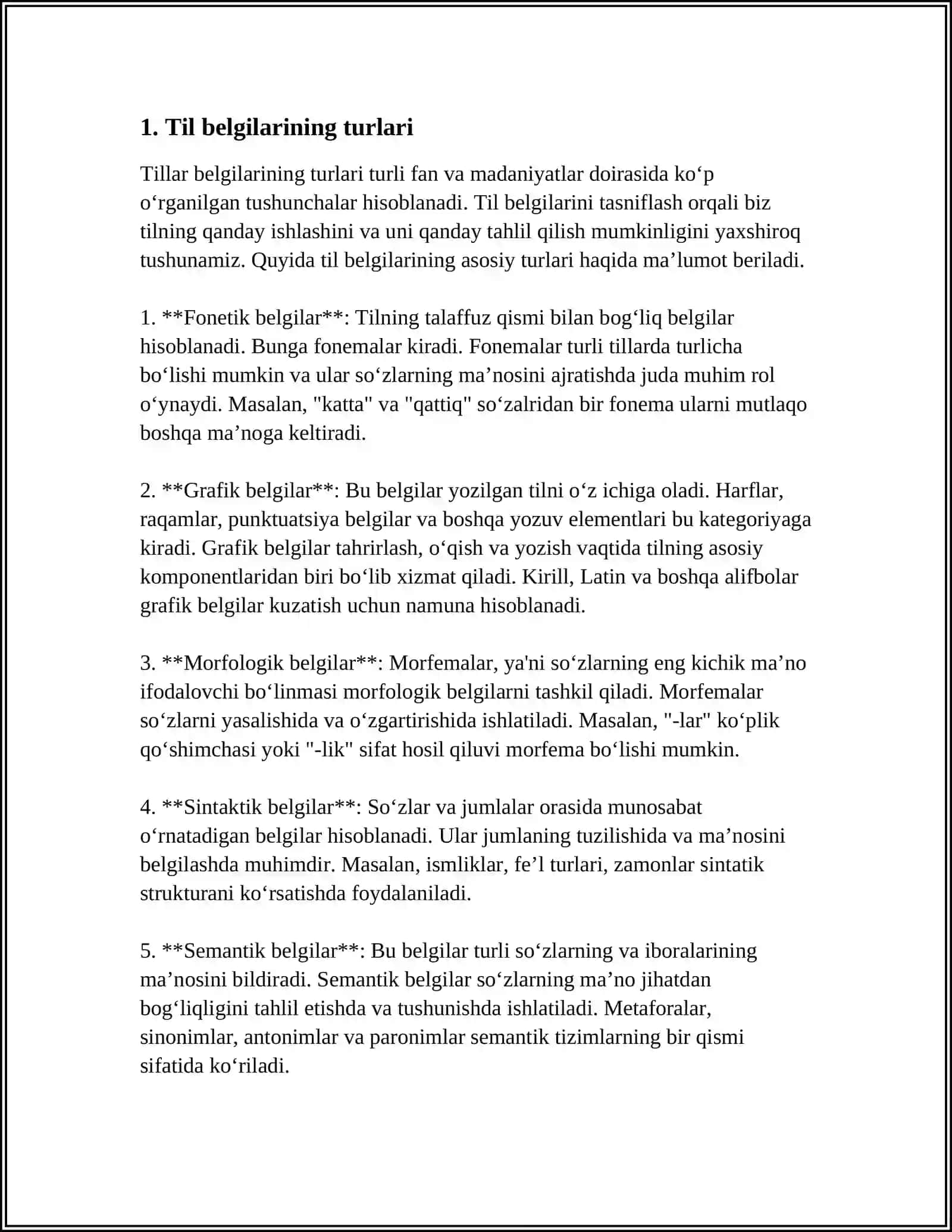 TIL BELGILARI SISTEMA SIFATIDA 3