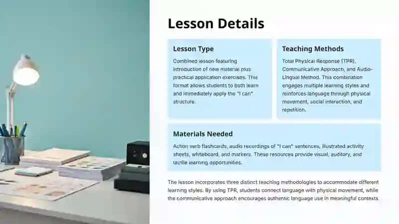 2nd grade English lesson 3