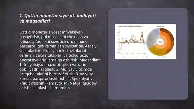 Qattiq va yumshoq monetar siyosat 3