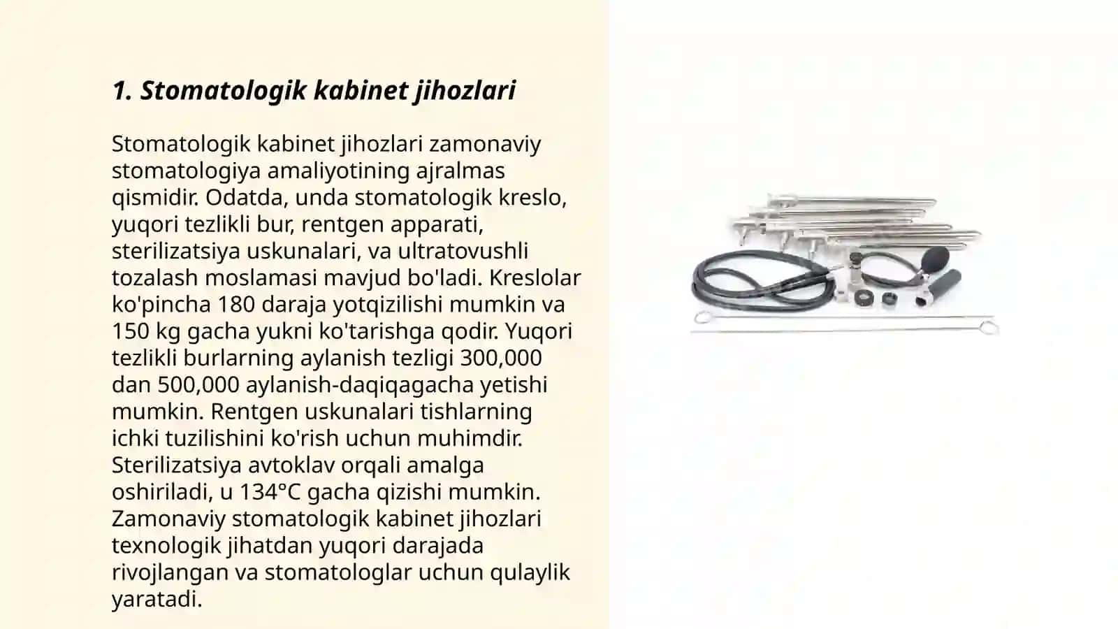 Stomotologik boʻlim va xonalar 3