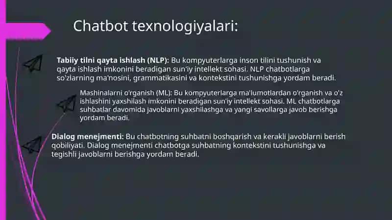 Chatbotlar va Virtual assistentlar 3