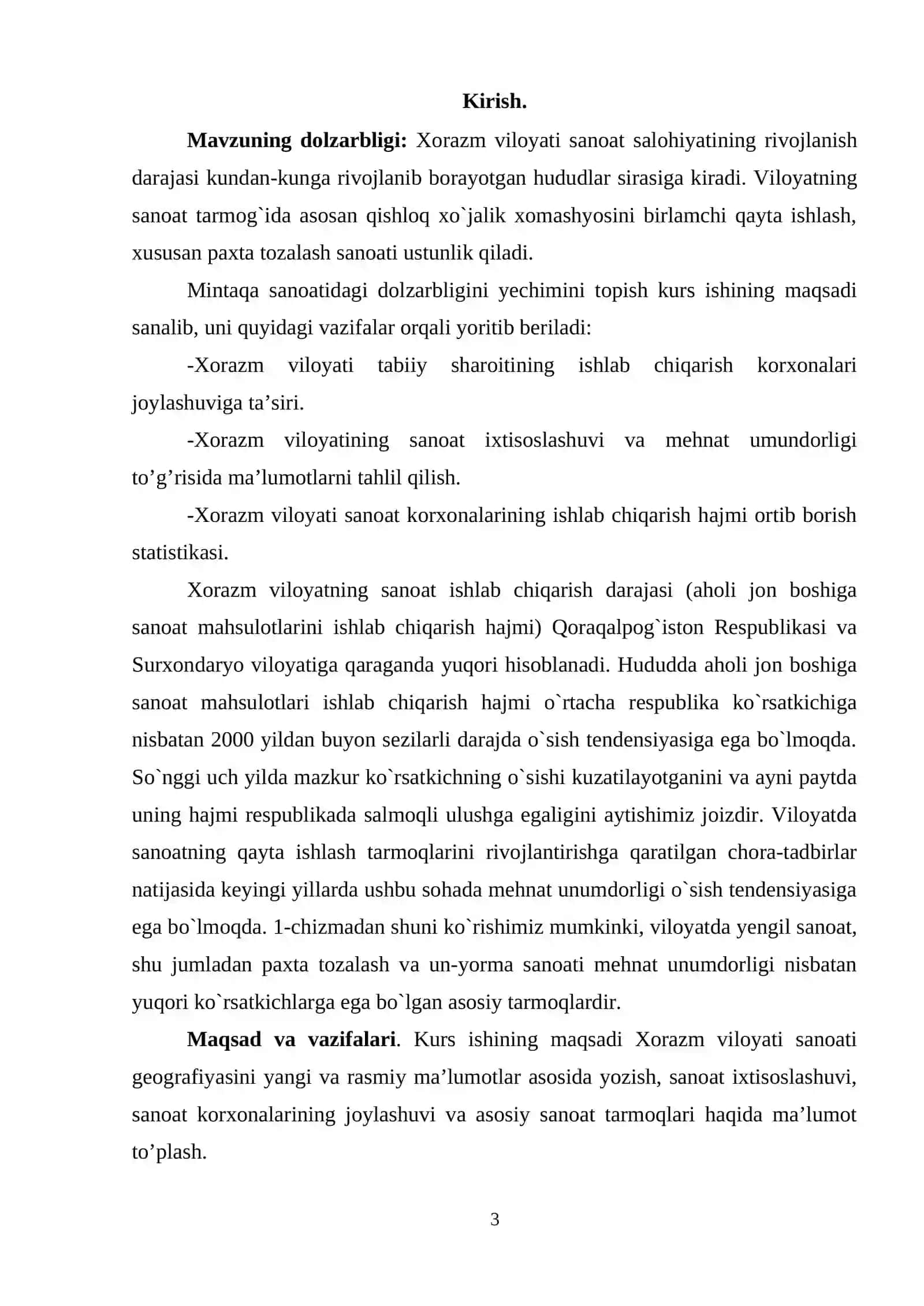 Xorazm viloyati sanoati geografiyasi 3