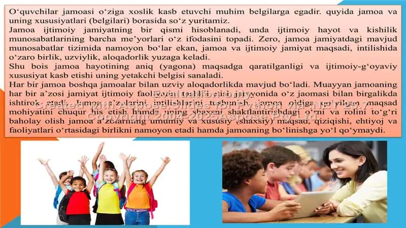 Jamoani shakllantirish yo‘llari 3