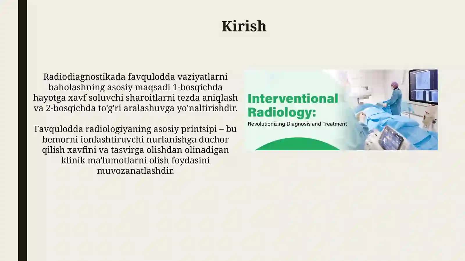 Shoshilinch tibbiy holatlar nur tashxisi 3
