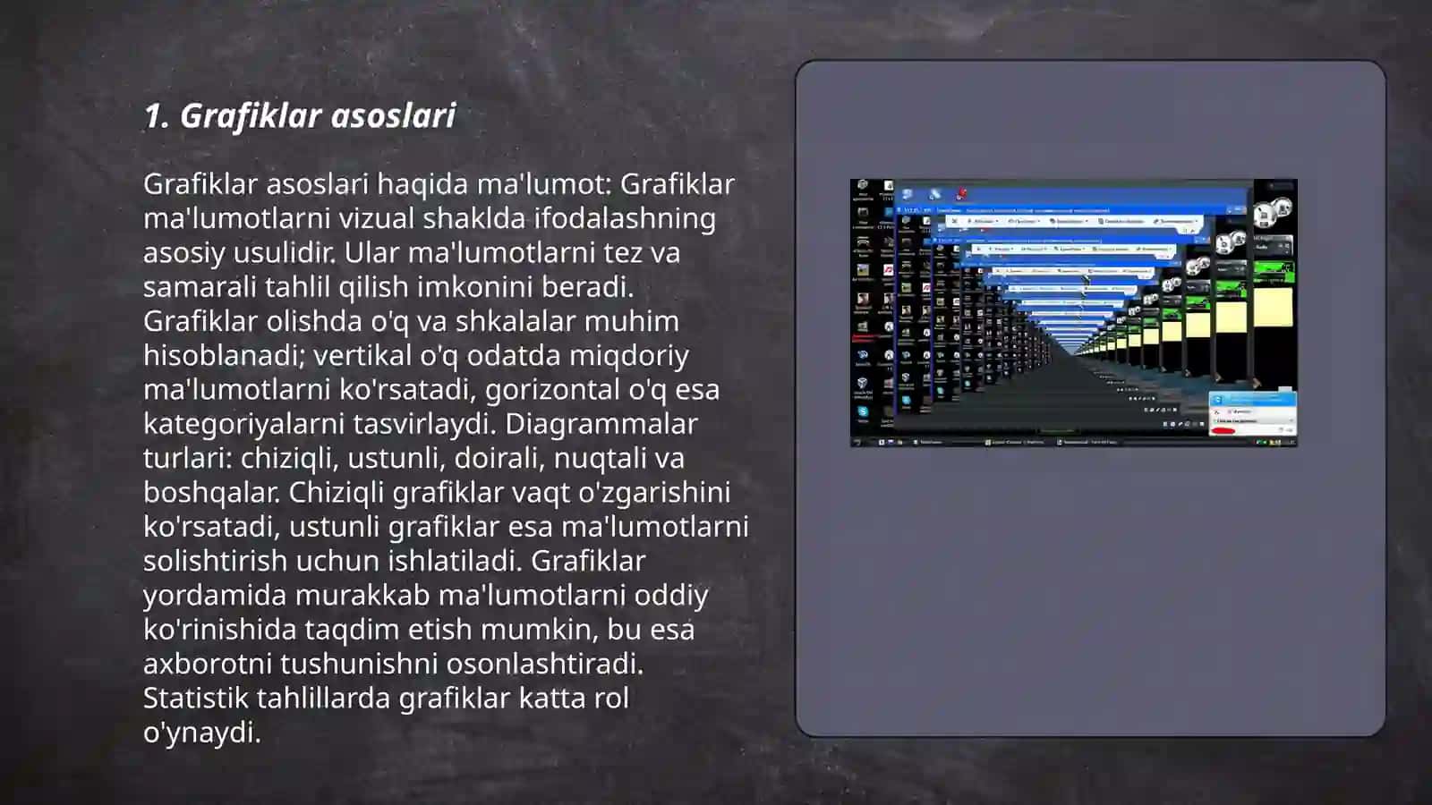 Grafiklar va rekursiv algoritmlar 3