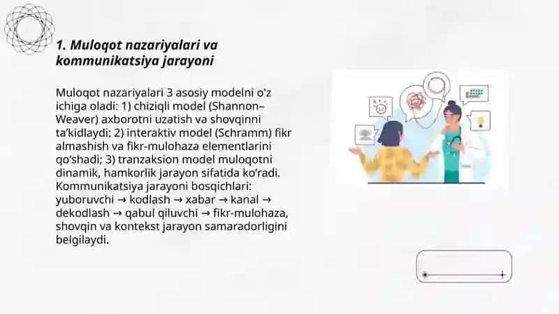 Muloqot va shaxslararo munosabatlar psixologiyasi 3