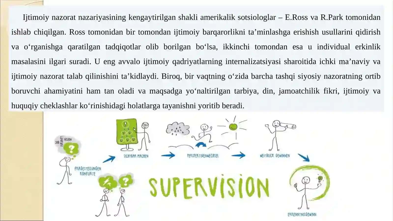 Superviziyaning ijtimoiy ish menejmentidagi o‘rni. 3