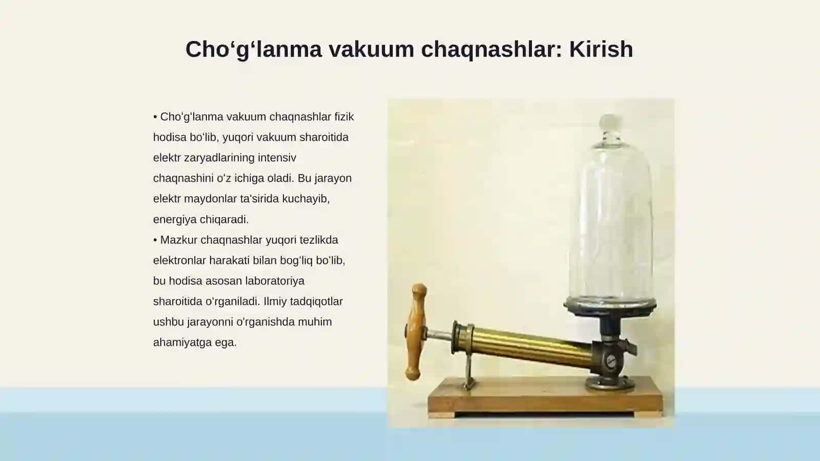 Choʻgʻlanma vakuum chaqnashlar 3