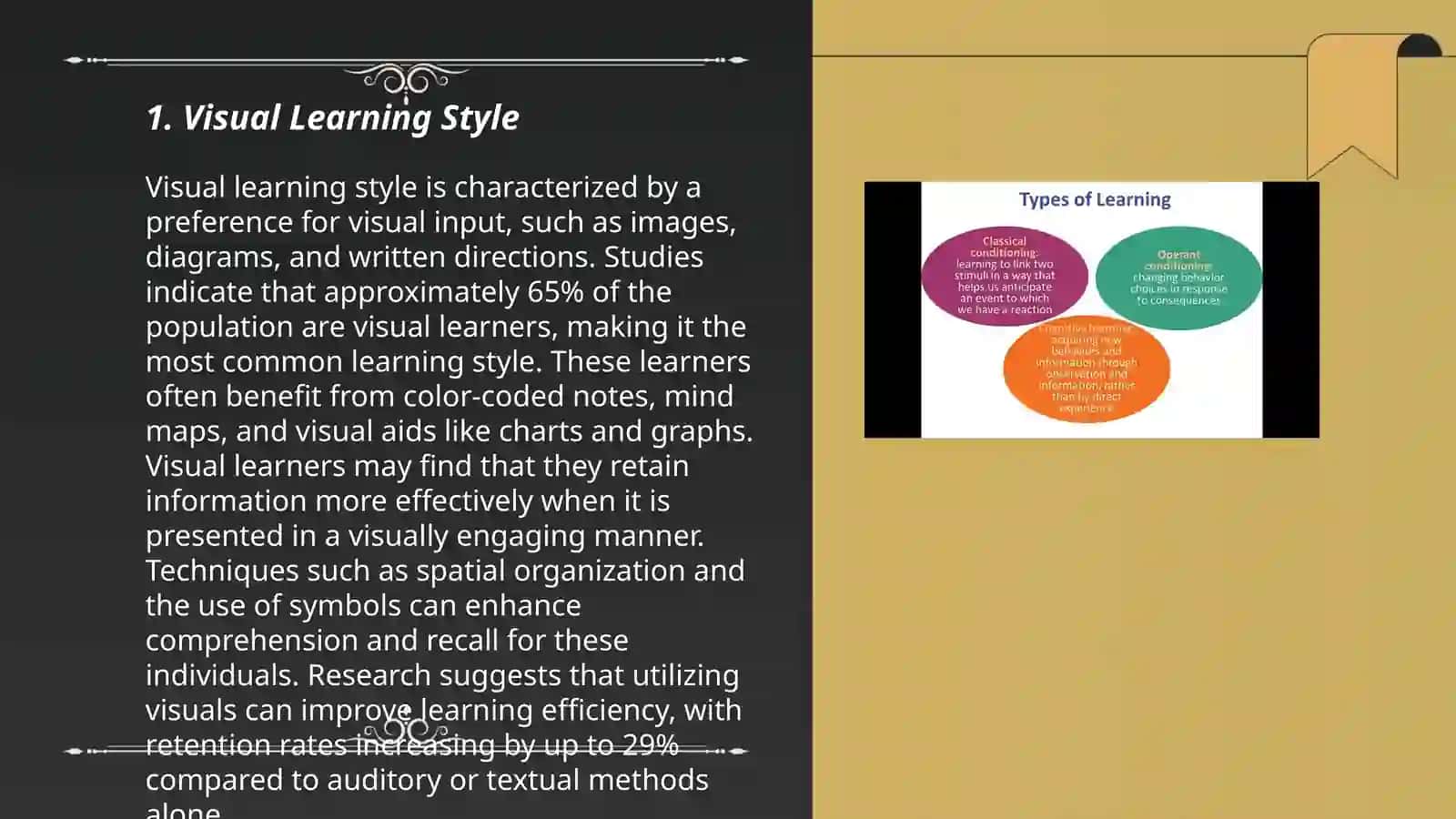 Visual Learning Style 3