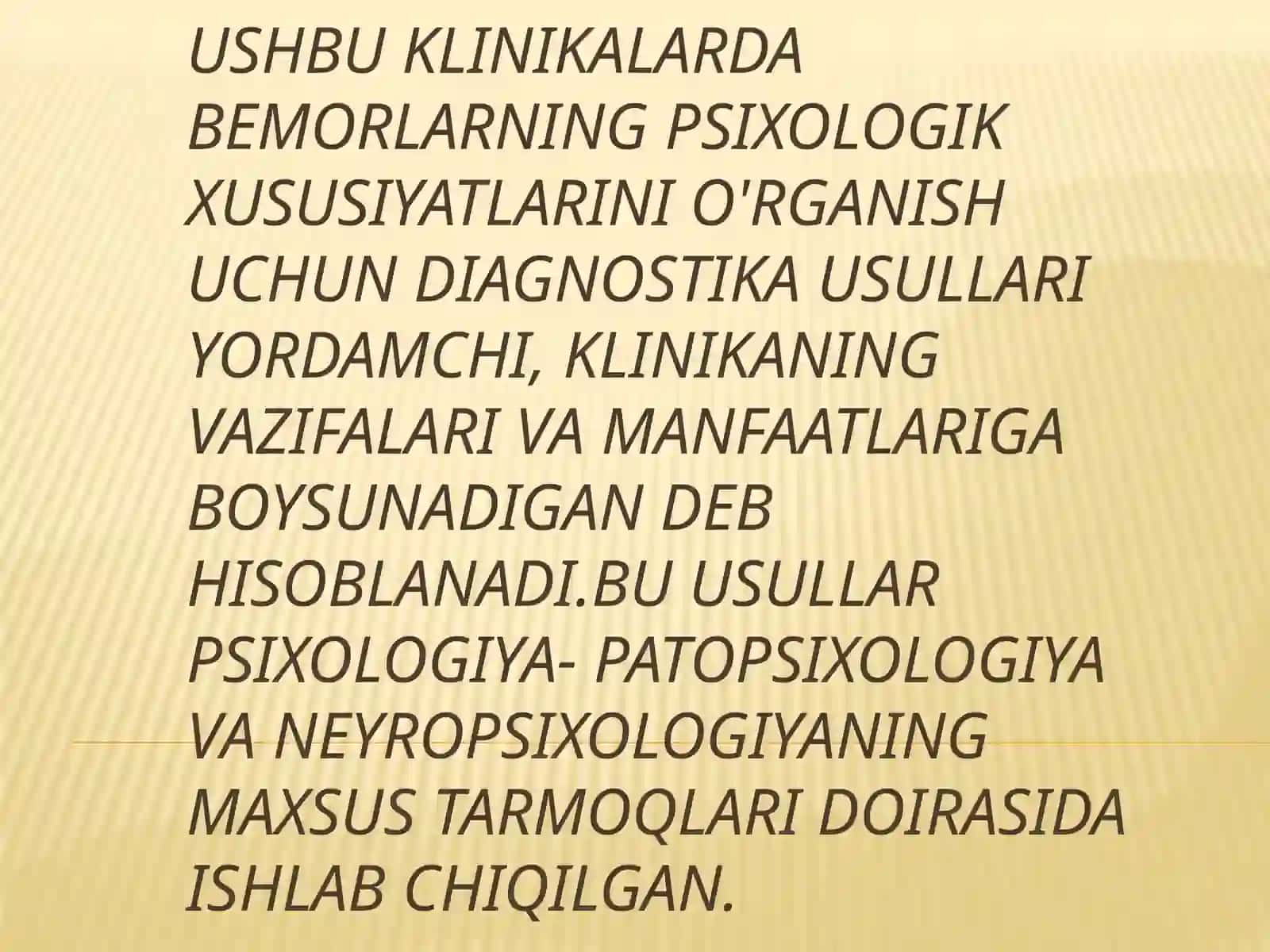 TIBBIYOTDA TIBBIY PSIXODIAGNISTIKANING ZARURATI 3