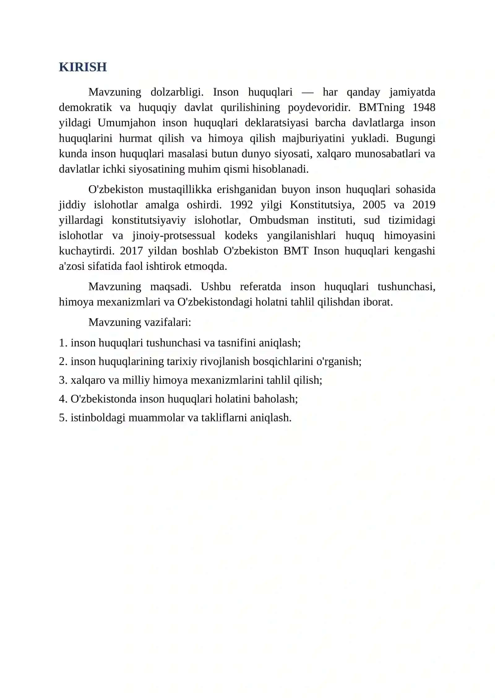 INSON HUQUQLARI VA ULARNI HIMOYA QILISH MEXANIZMLARI 3