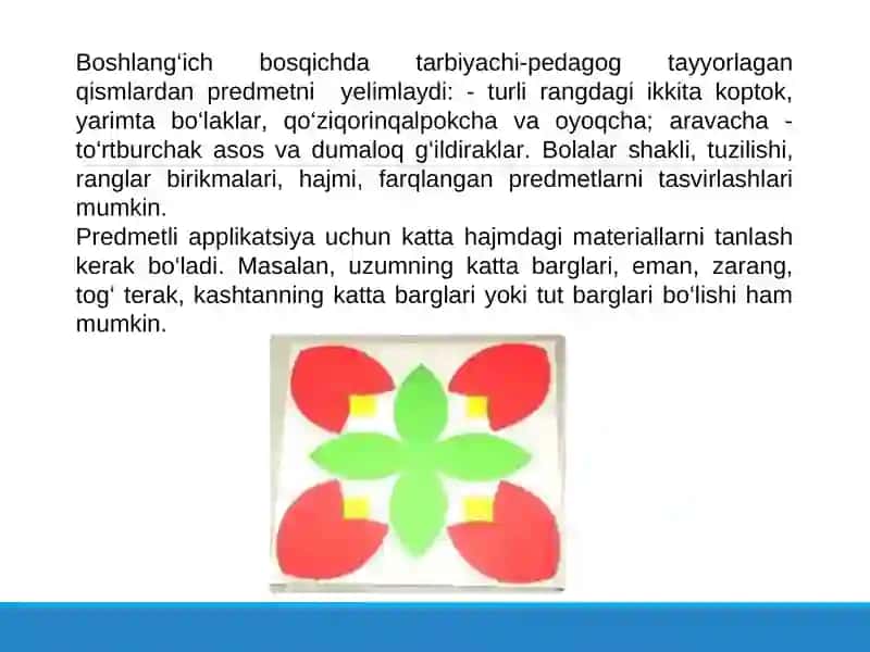 Applikatsiya - amaliy san’at turi sifatida 3