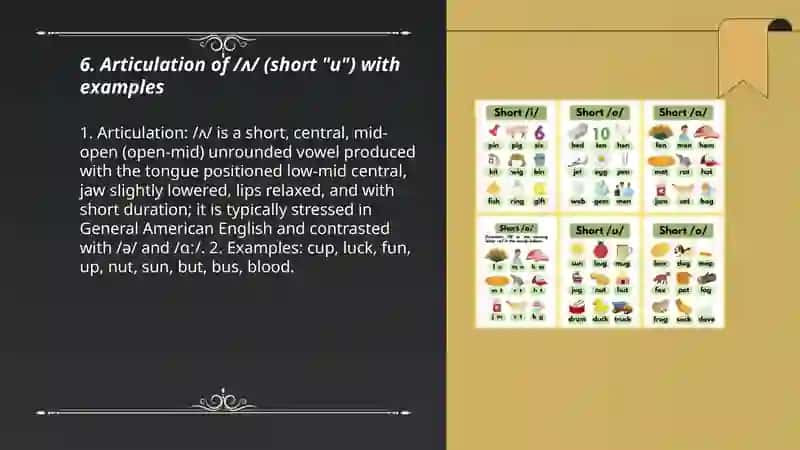 Short Vowel Sounds 3
