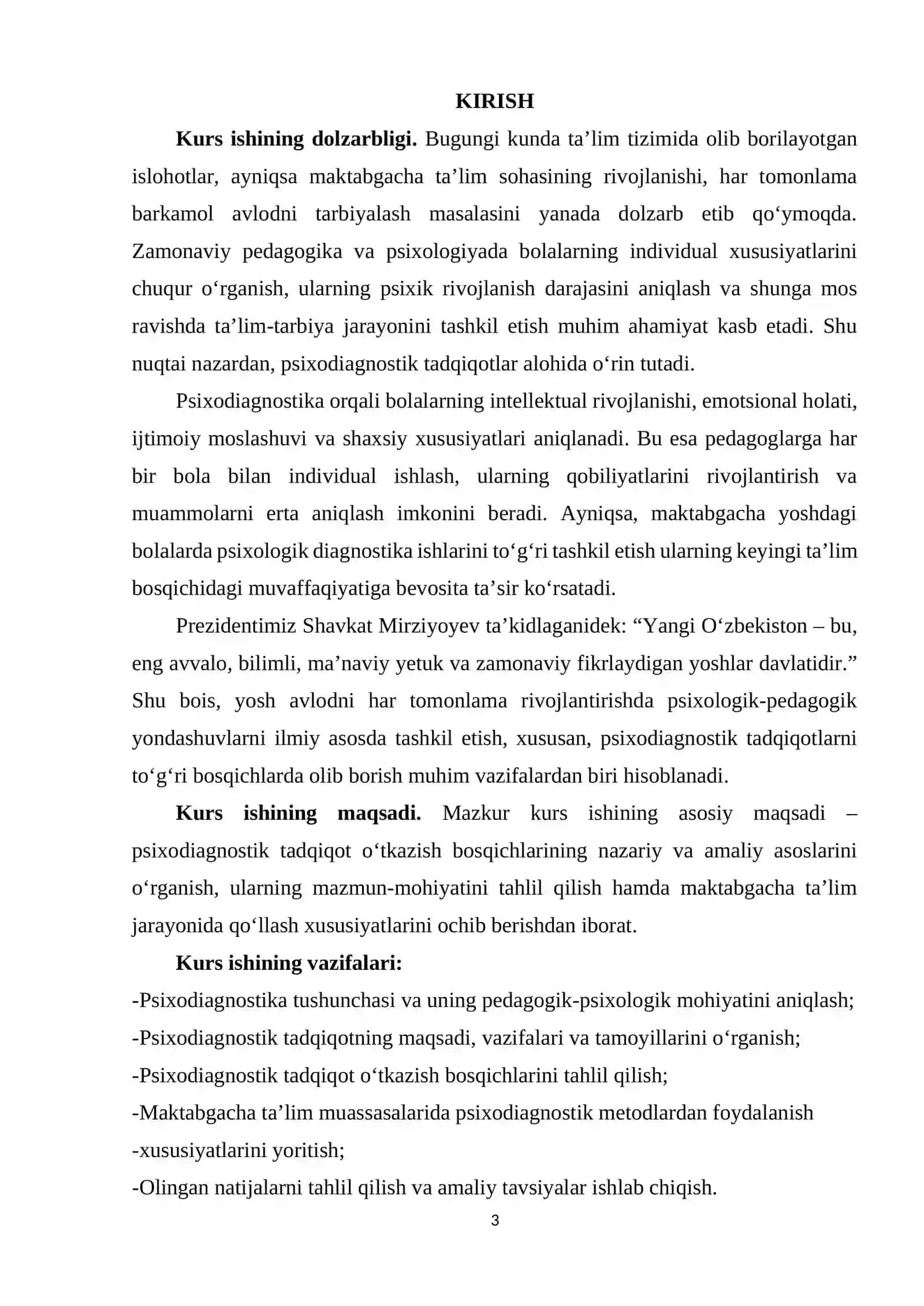 Psixodiagnostik tadqiqot o‘tkazish bosqichlari 3