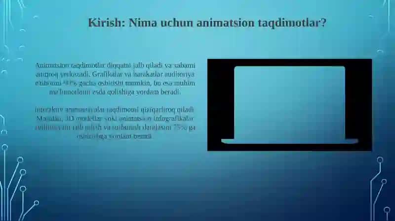 Animatsion taqdimotlar yaratish 3