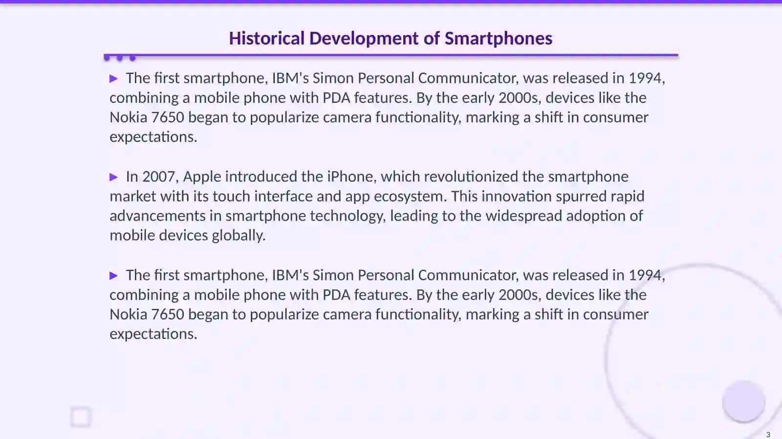 The use of smartphones in daily life 3