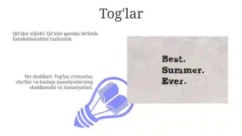 Yerning Litosfera qobig’ining tuzilishini o’rganish 3