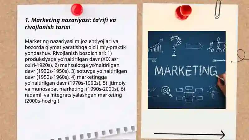 Marketing nazariyasi 3