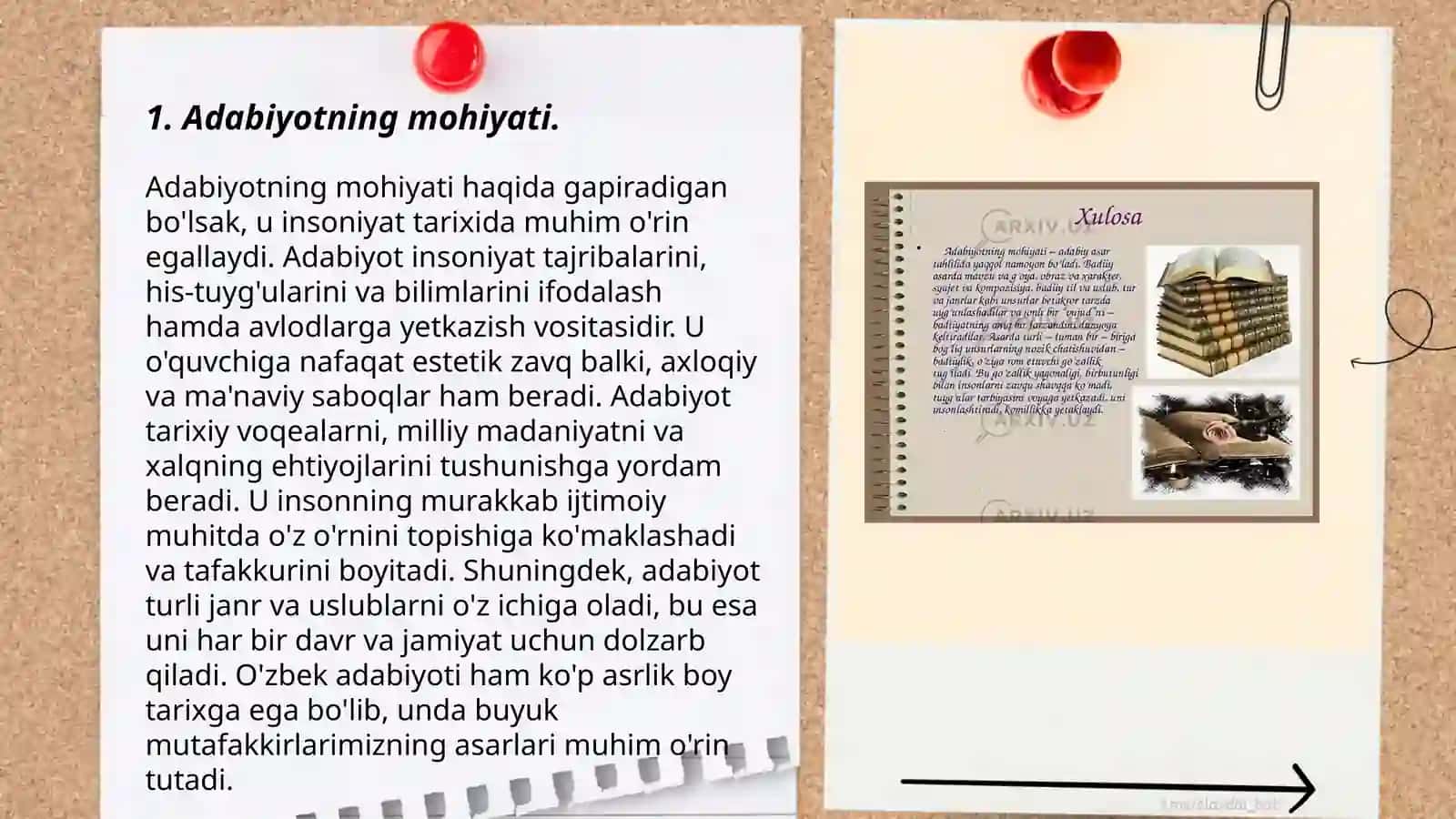 Adabiy tur tushunchasi 3