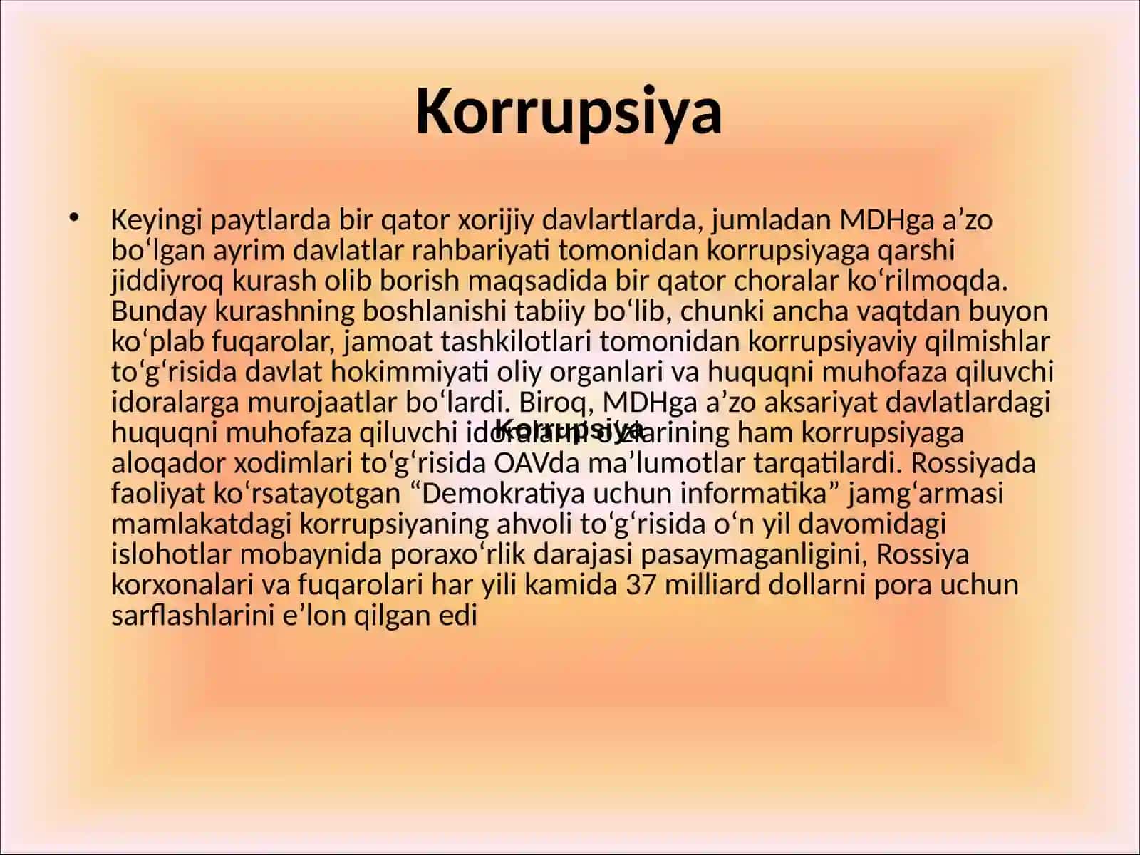 Korrupsiya 3