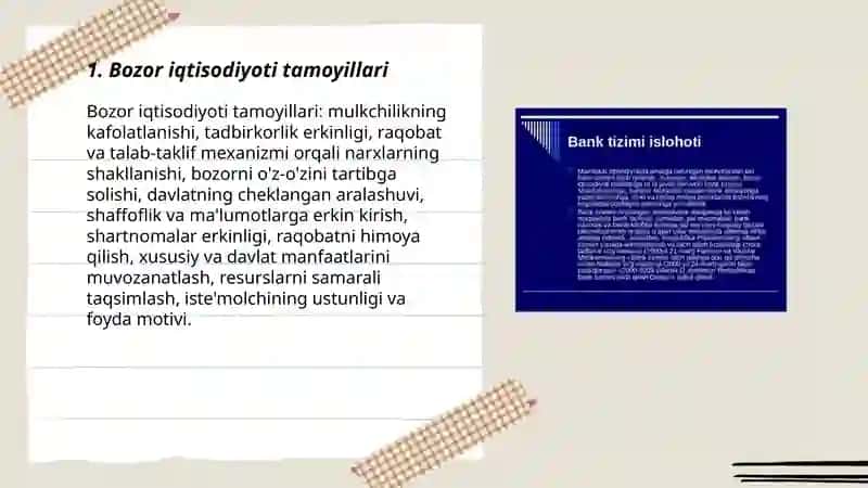 Bozor iqtisodiyoti tizimi 3