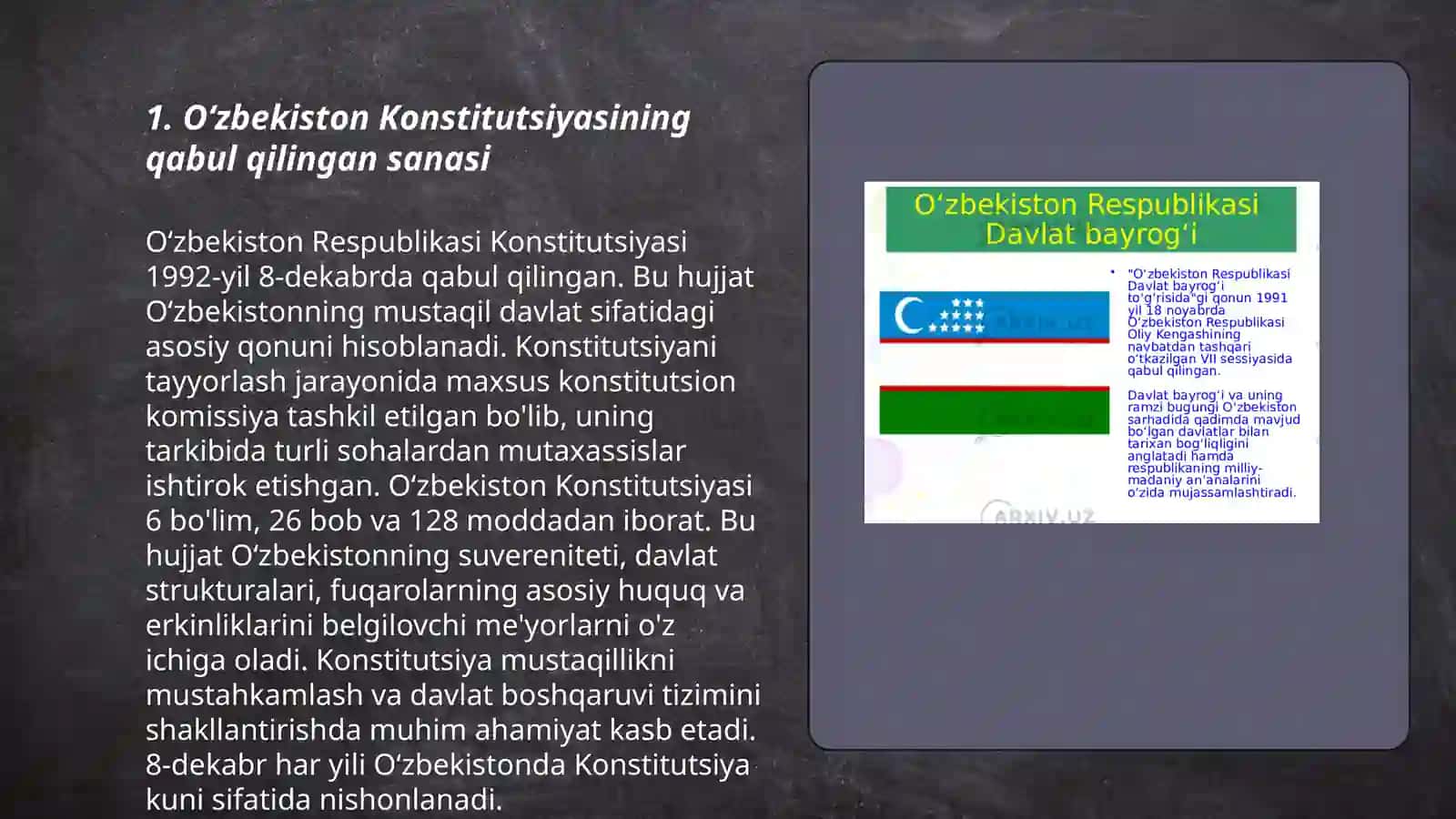 Òzbekiston kanstitutsiyasi 3