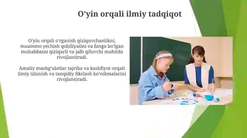 Maktabgacha taʼlimda faol rivojlantiruvchi muhitni yaratish 3