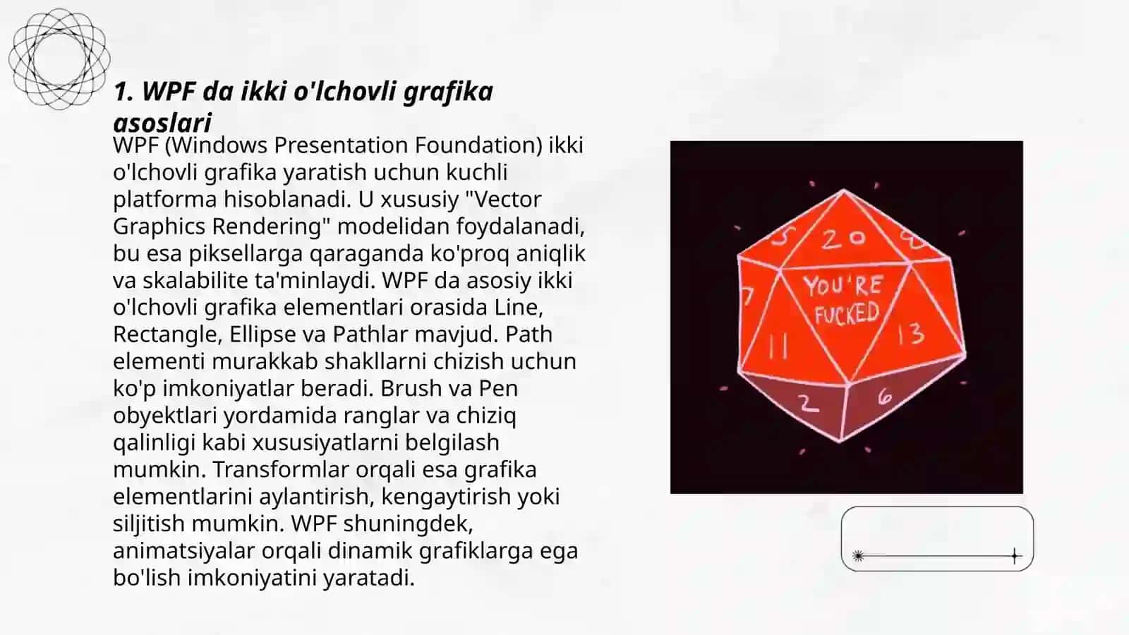 WPF da ikki oʼlchovli grafika bilan ishlash 3