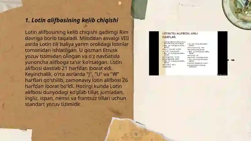 Lotin tili tarixi 3