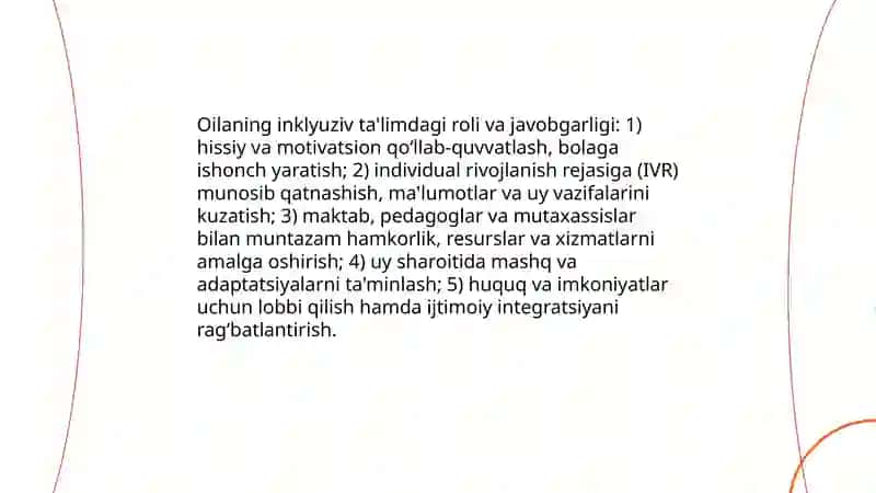 Alohida talim ehtiyojlari 3