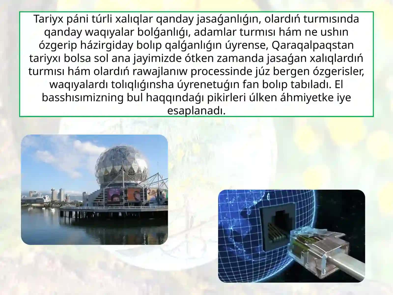 Qaraqalpaqstan tariyxı páninen slayd jumısı 3