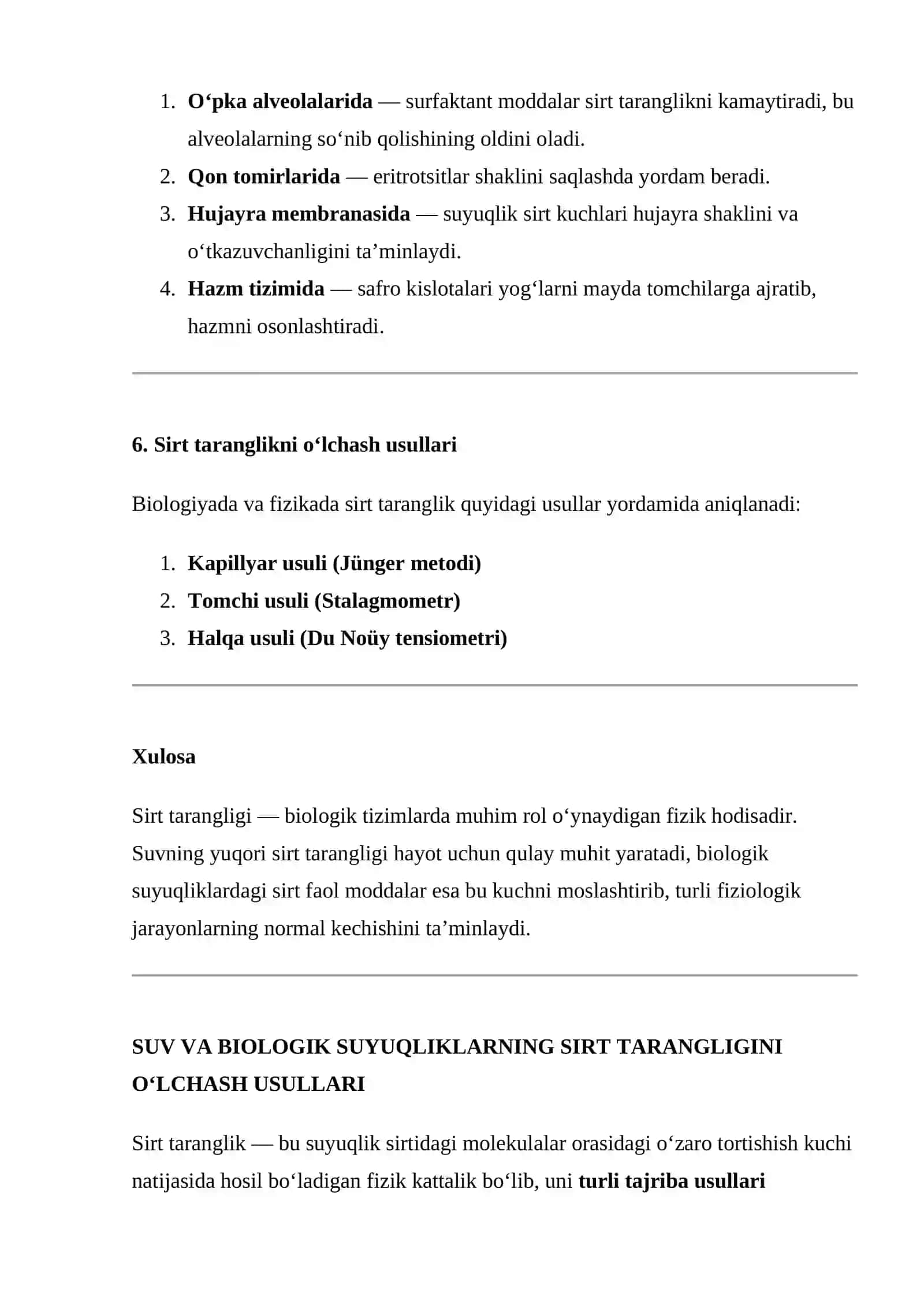 SUYUQLIKLARNING MEXANIK XOSSALARI 3