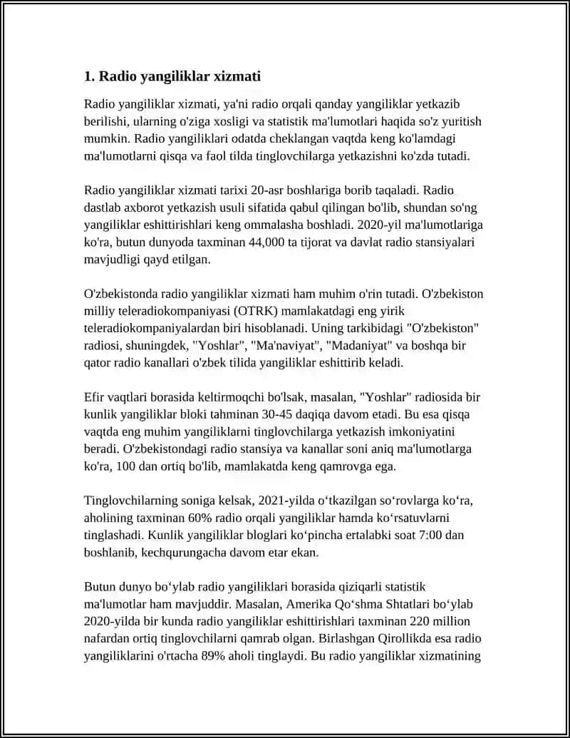 Radio yangiliklar xizmati 3