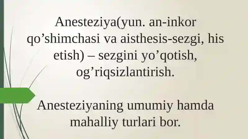 OXTA FANIDAN TAYYORLAGAN MUSTAIL ISHI 3