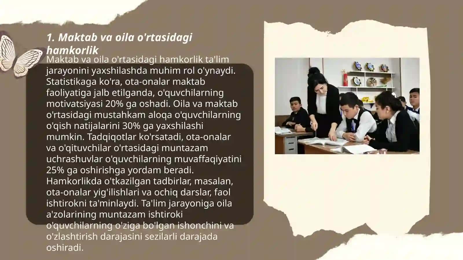 Maktab va oila interagratsiyasi 3