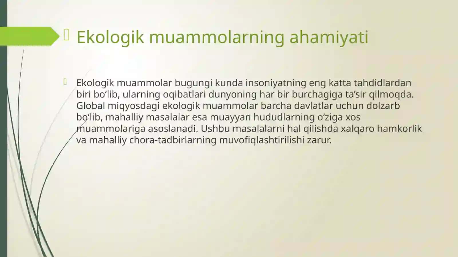 Atrof-muhitnimuhofazaqilish Reja 3