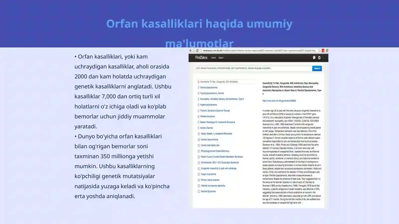 Orfan kasalliklari 3