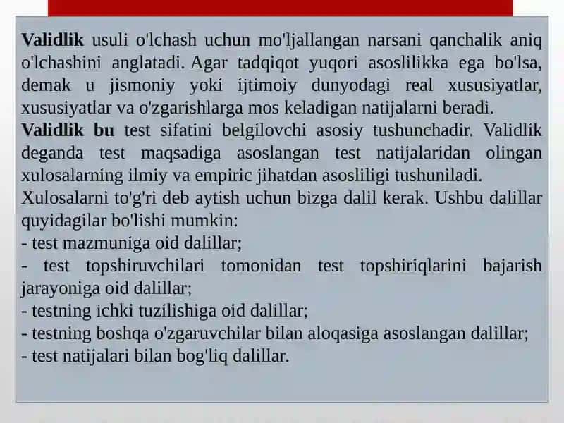 Testyaratishning zamonaviy nazariyasi 3