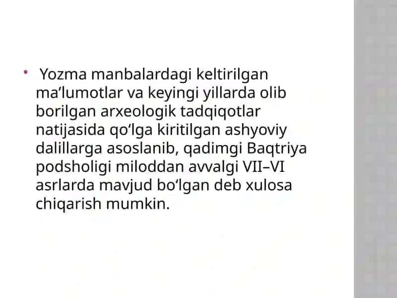 Qadimgi Baqtriya 3