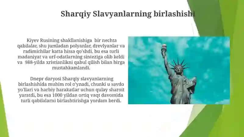 Kiyev Rusining shakllanishiga bir nechta qabilalar 3