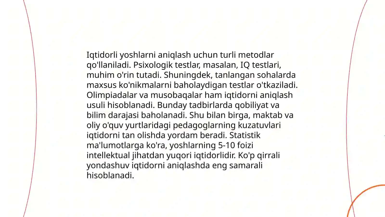Qobiliyat va iqtidor 3